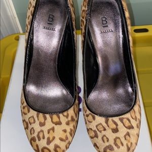 Leopard heels
